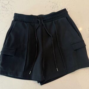 Elegant Black Women's Cargo Shorts